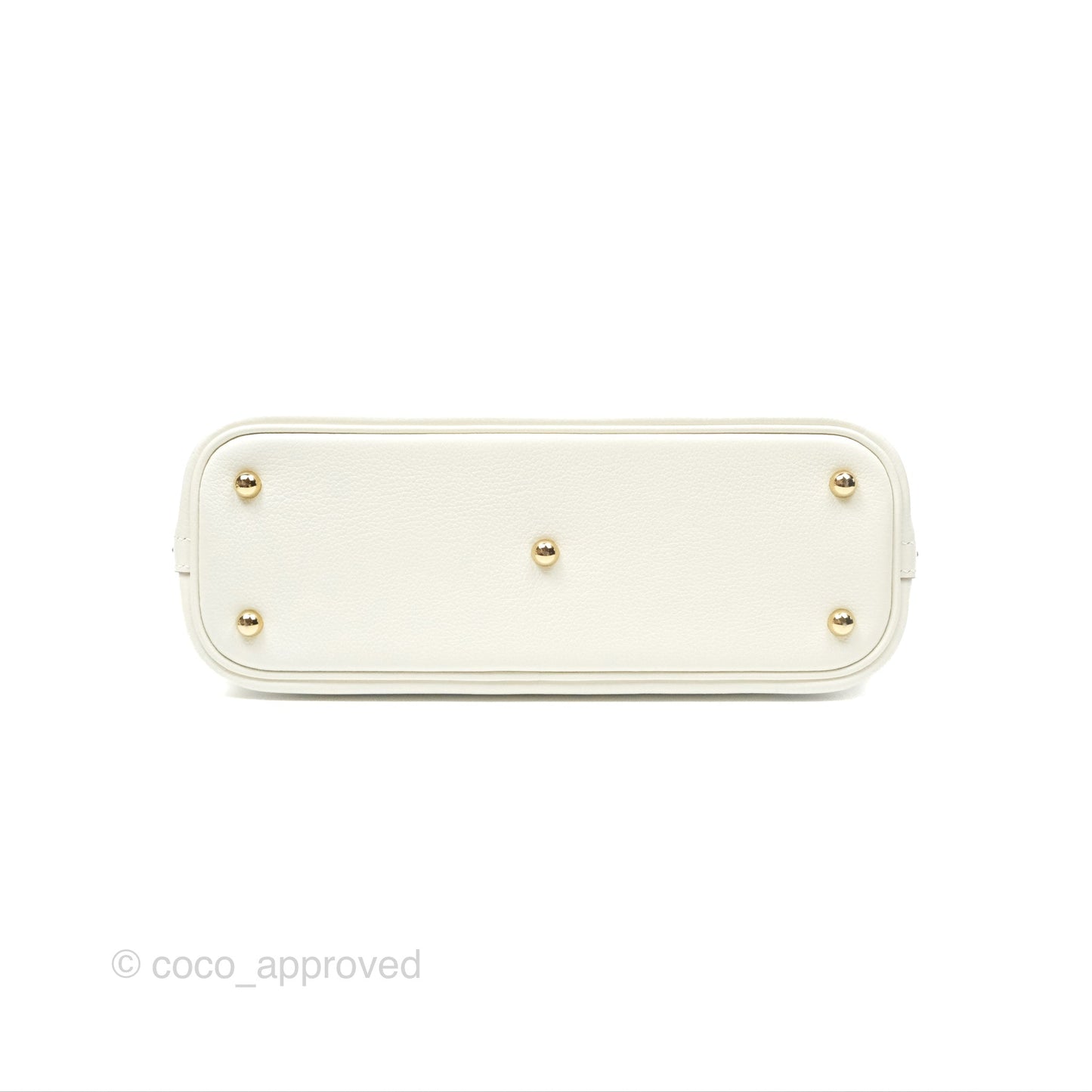 Hermès Bolide 1923 25 Mushroom 0T/Biscuit 48 Evercolor Gold Hardware