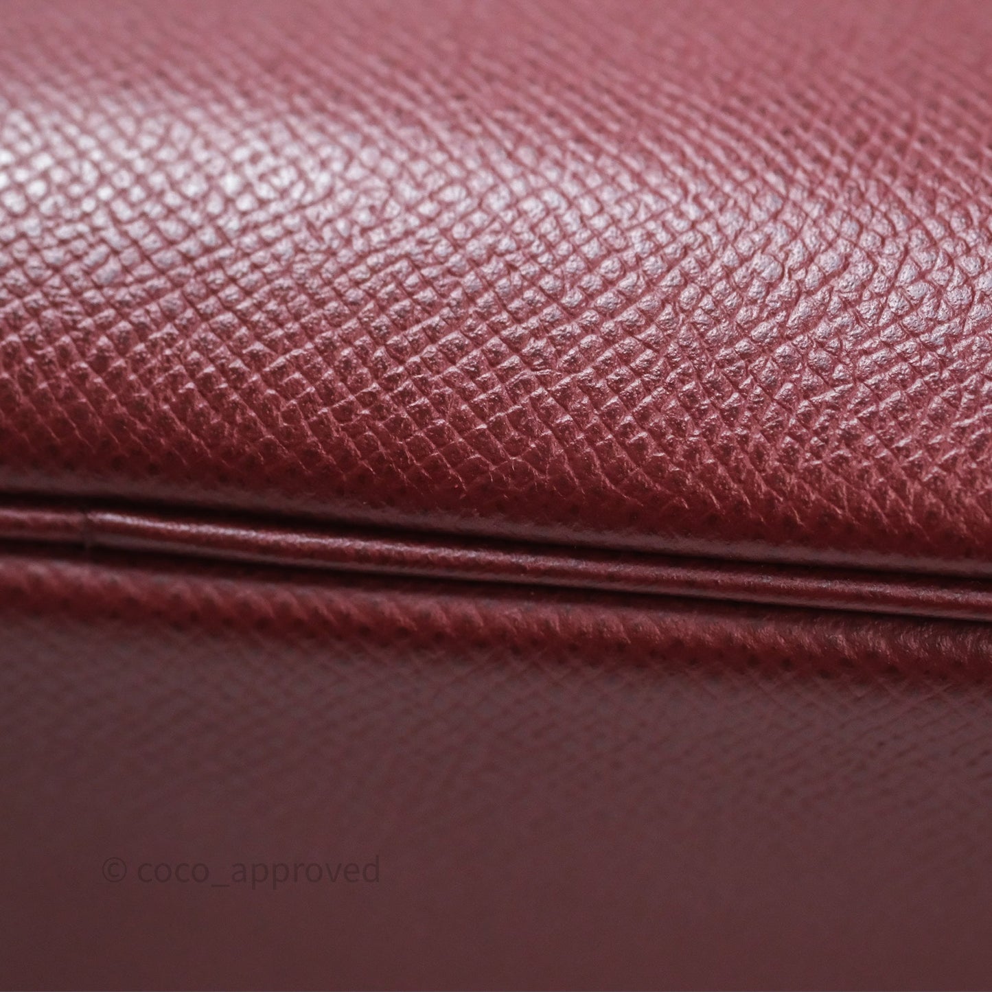 Hermès Birkin 30 Retourne Rouge H 55 Epsom Gold Hardware