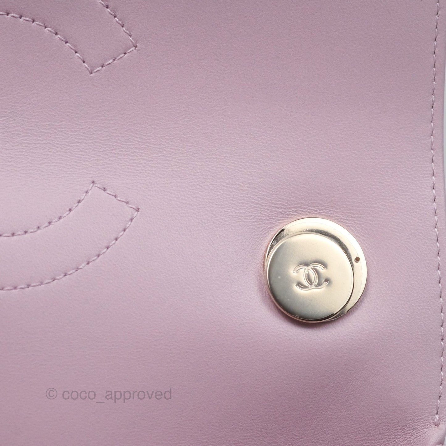 Chanel Small Trendy CC Mauve Pink Lambskin Gold Hardware