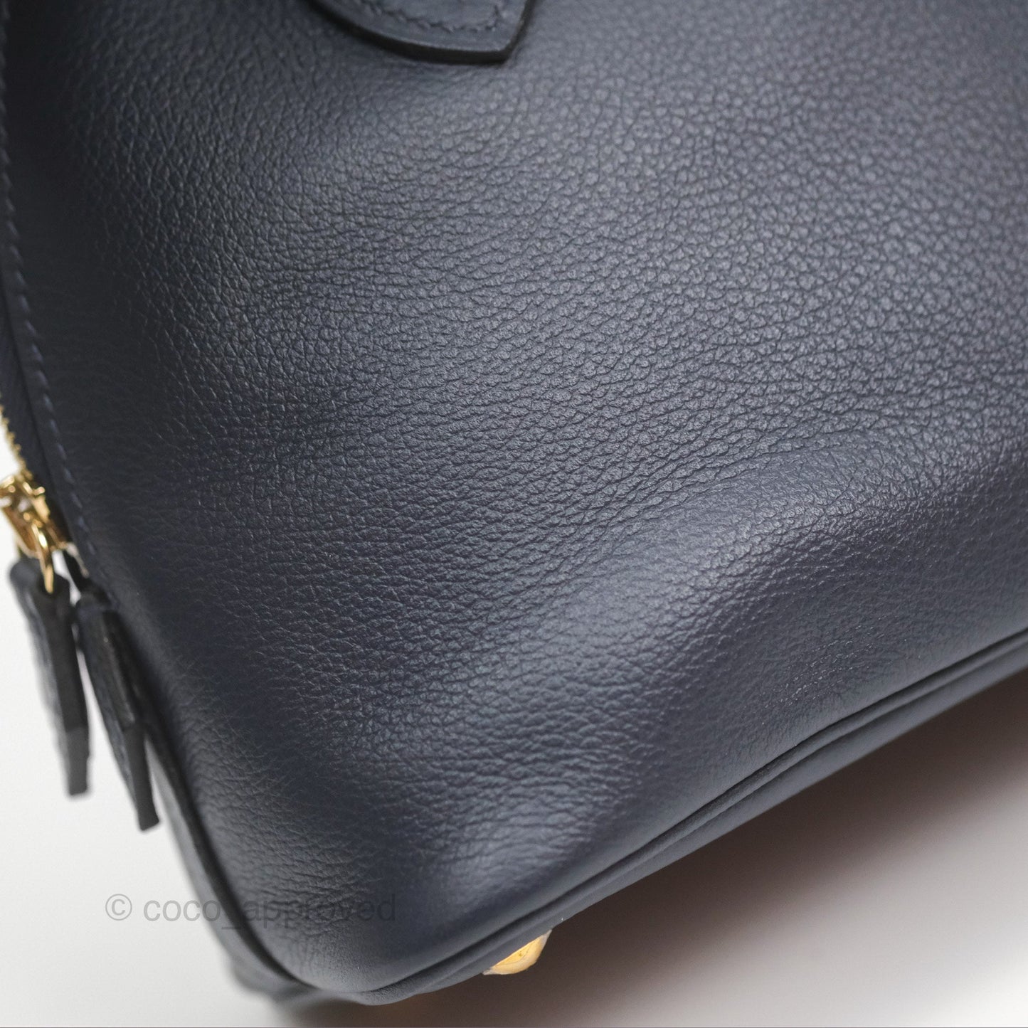 Hermès Bolide Mini 1923 Bleu Nuit 2Z Evercolor Gold Hardware