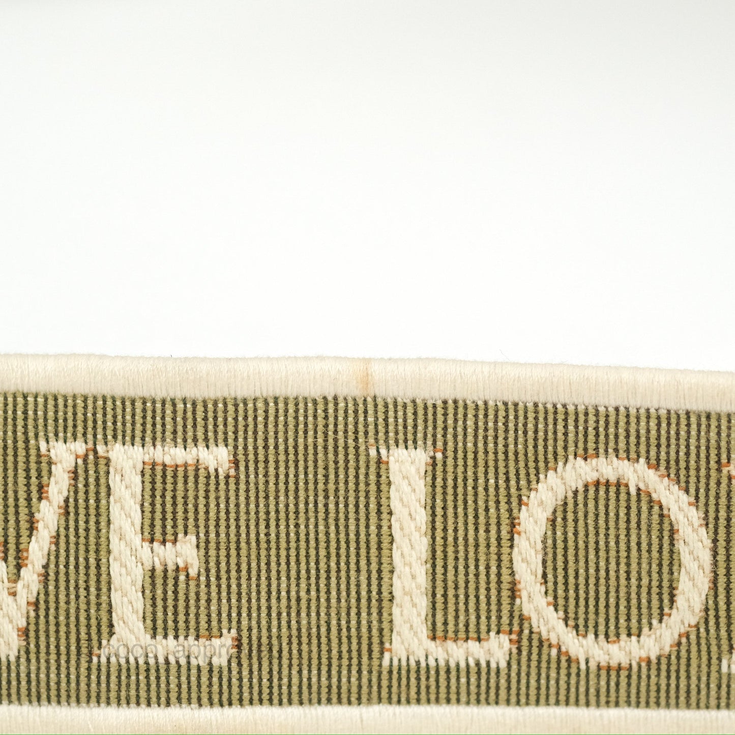 Loewe Mini Gate Dual Bag Soft Calfskin & Jacquard Strap Autumn Green