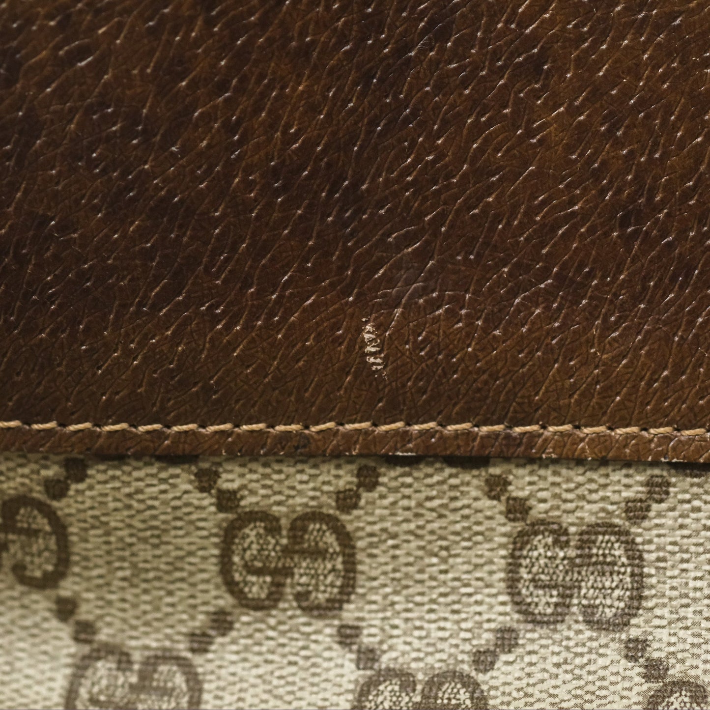 Gucci Vintage GG Supreme Tote Bag Canvas