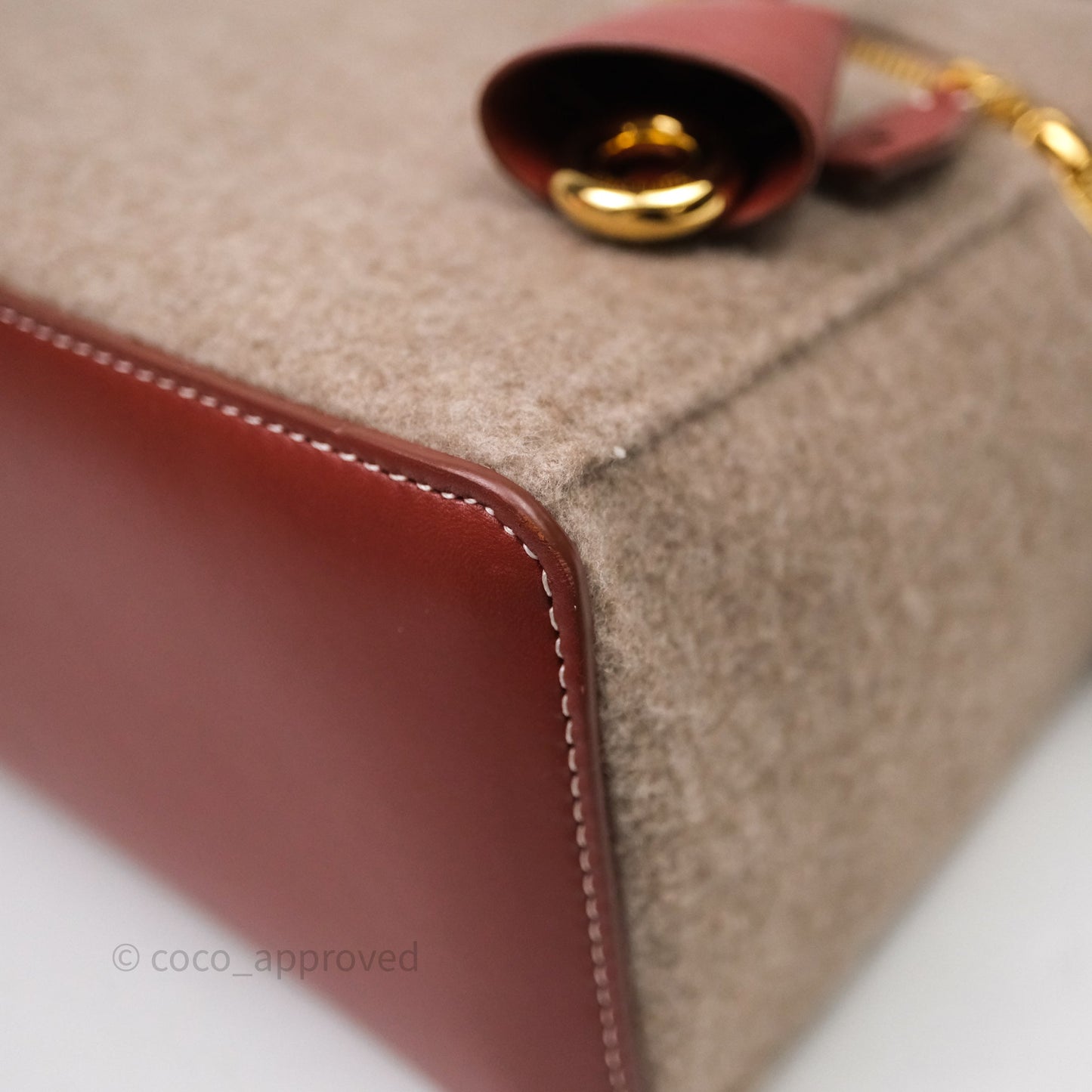 Loro Piana Extra Bag L27 Natural Brown/Deep Kummel Cashmere