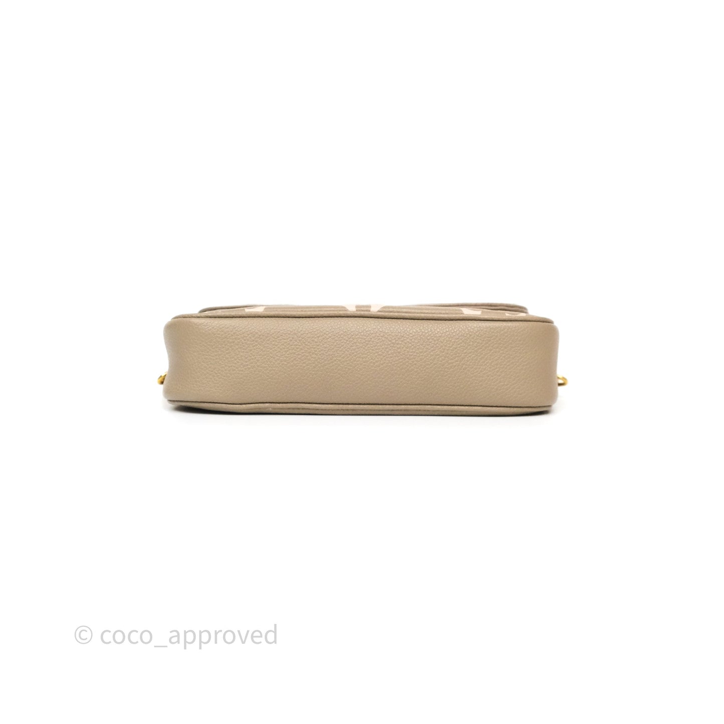Louis Vuitton Ivy Wallet on Chain Monogram Empreinte Dove/Cream