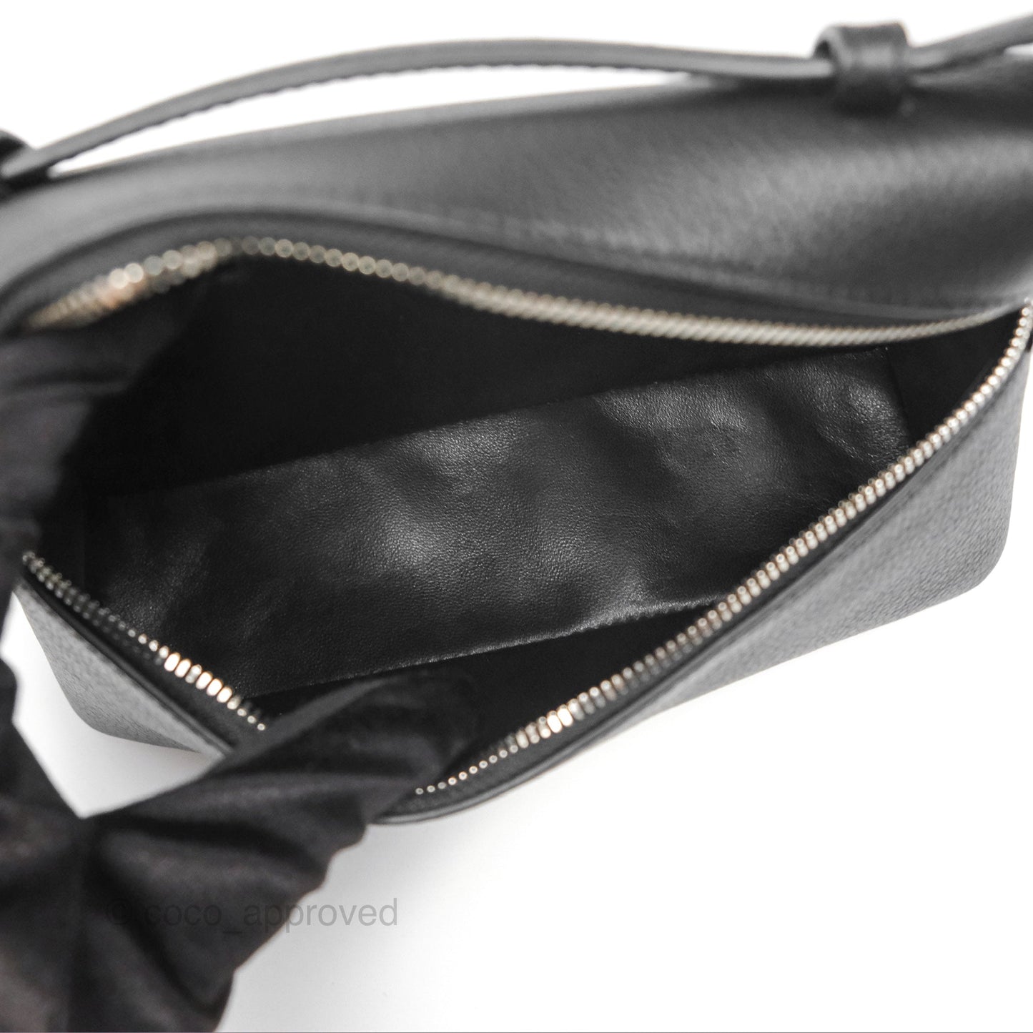 Loro Piana Extra Pocket L19 Black Grained Calfskin