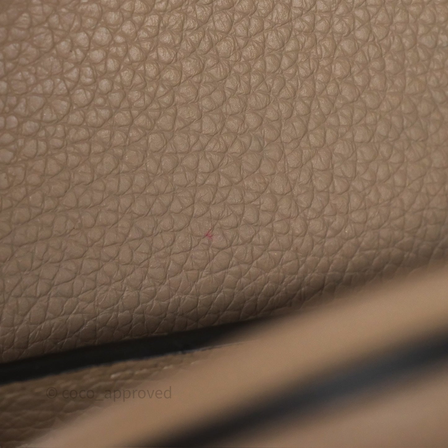 Louis Vuitton Capucines BB Taurillon Leather Galet