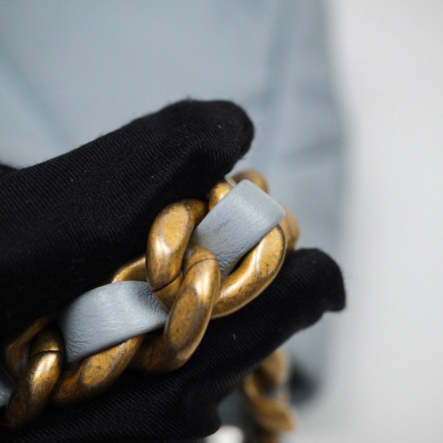 Chanel 19 Medium Blue Mixed Hardware