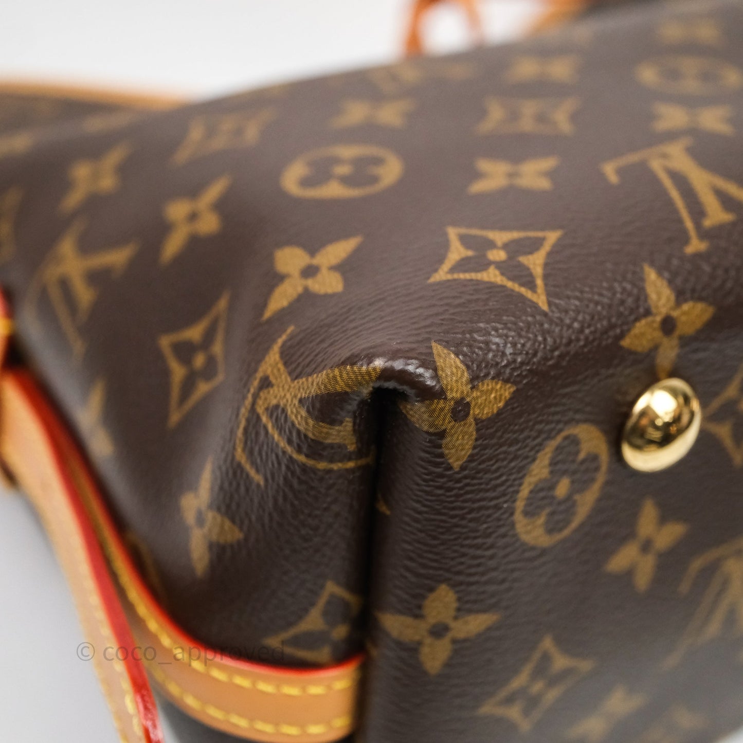 Louis Vuitton Carry All PM Shoulder Bag Monogram Canvas