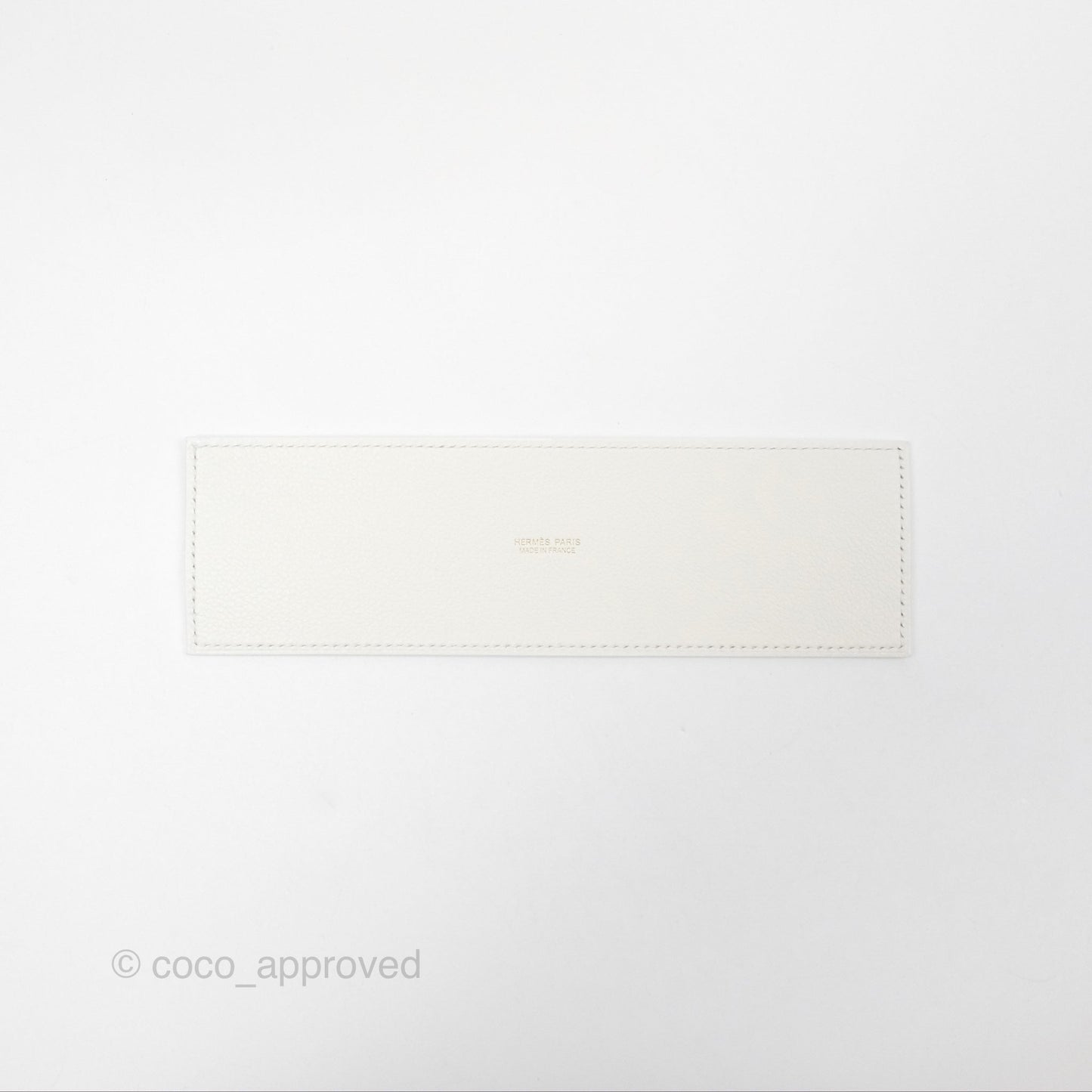 Hermès Kelly Danse II Bag White Evercolor Gold Hardware