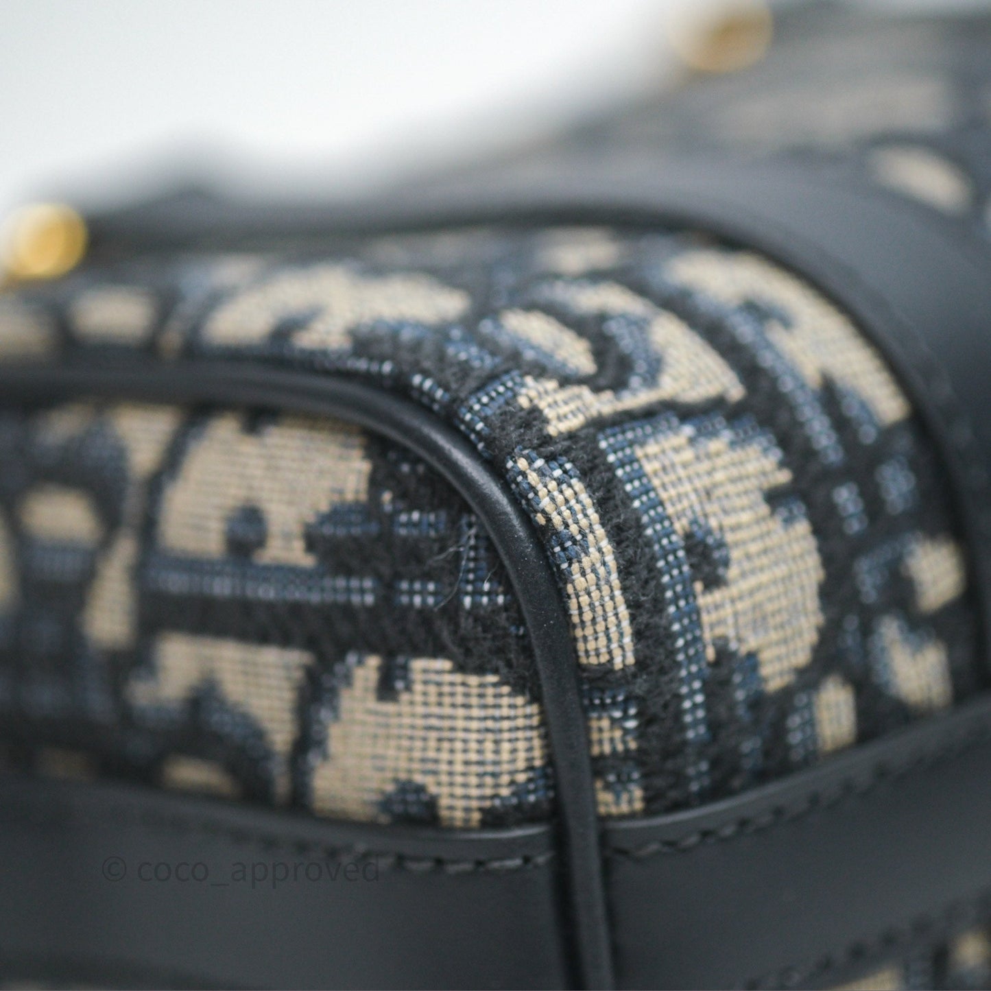Dior Groove 17 Nano Bag Blue Dior Oblique Jacquard