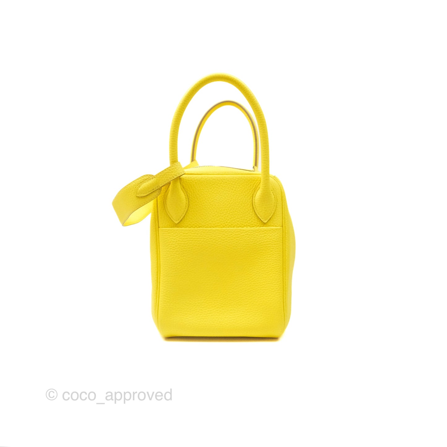 Hermès Lindy 30 Celemence Lime 9R Palladium Hardware