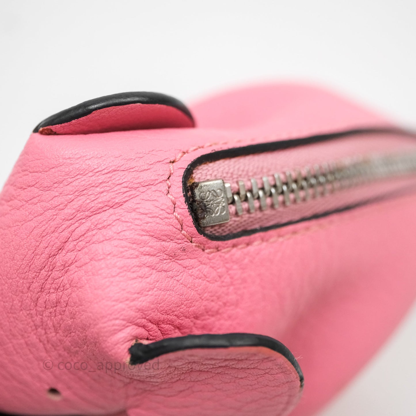 Loewe Elephant Coin Case Pink