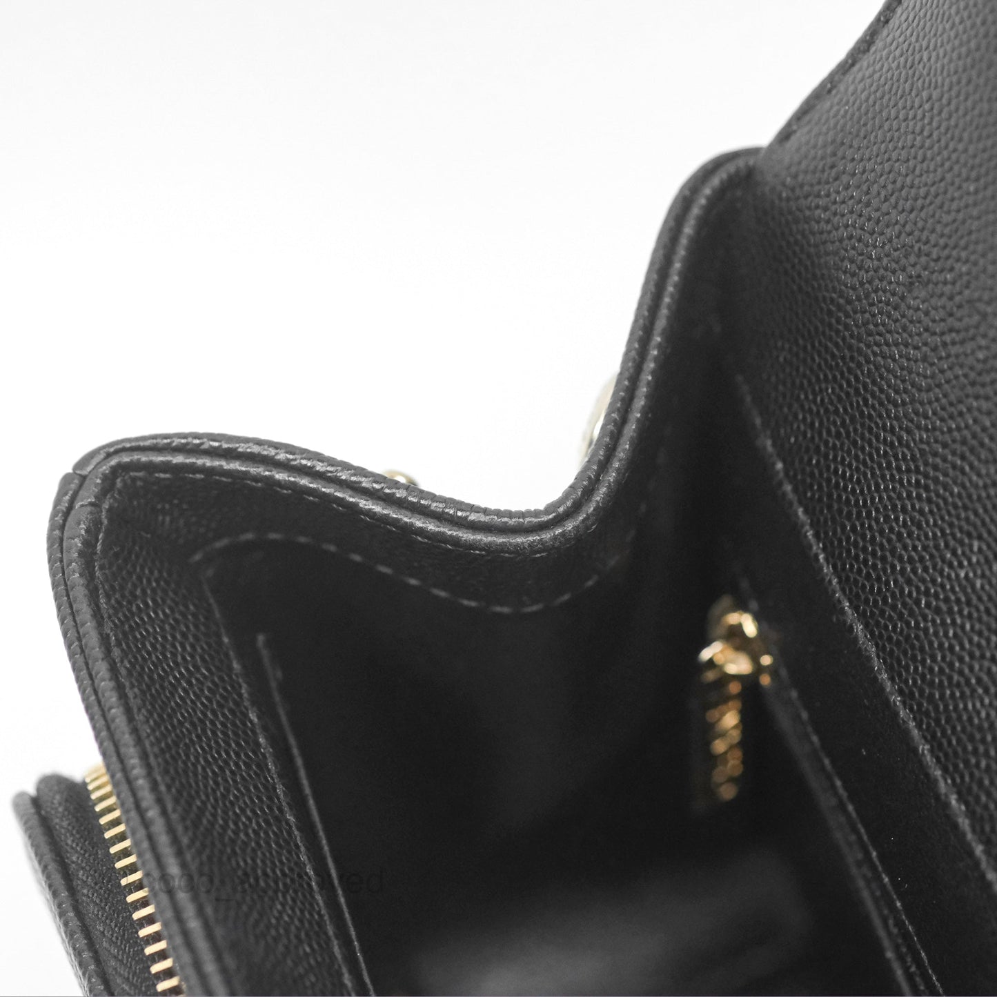 Chanel Quilted Small Business Affinity Flap Black Caviar Gold Hardware