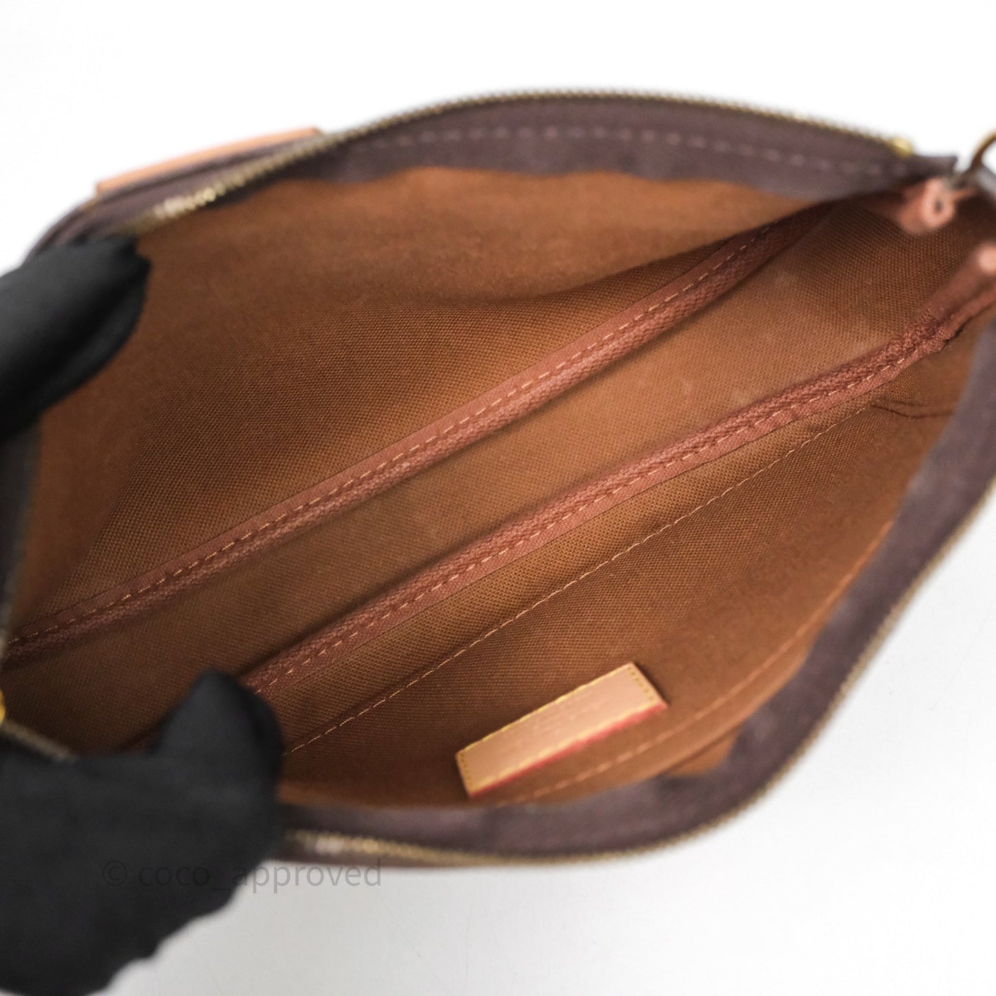 Louis Vuitton Multi Pochette Accessories Khaki Monogram Canvas
