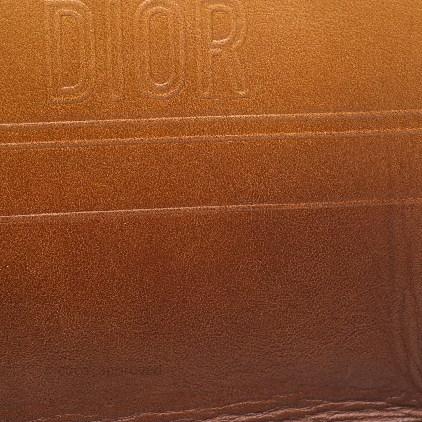 Christian Dior Medium Book Tote Gradient Brown Calfskin