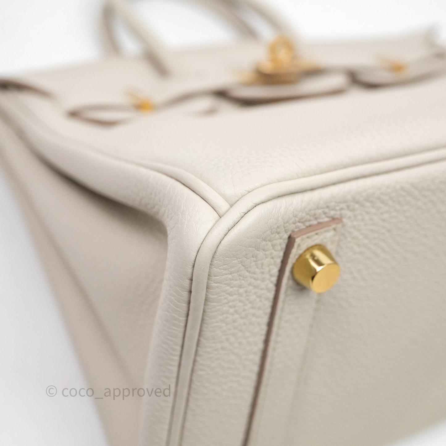 Hermes Birkin 25 Beton Togo Gold Hardware