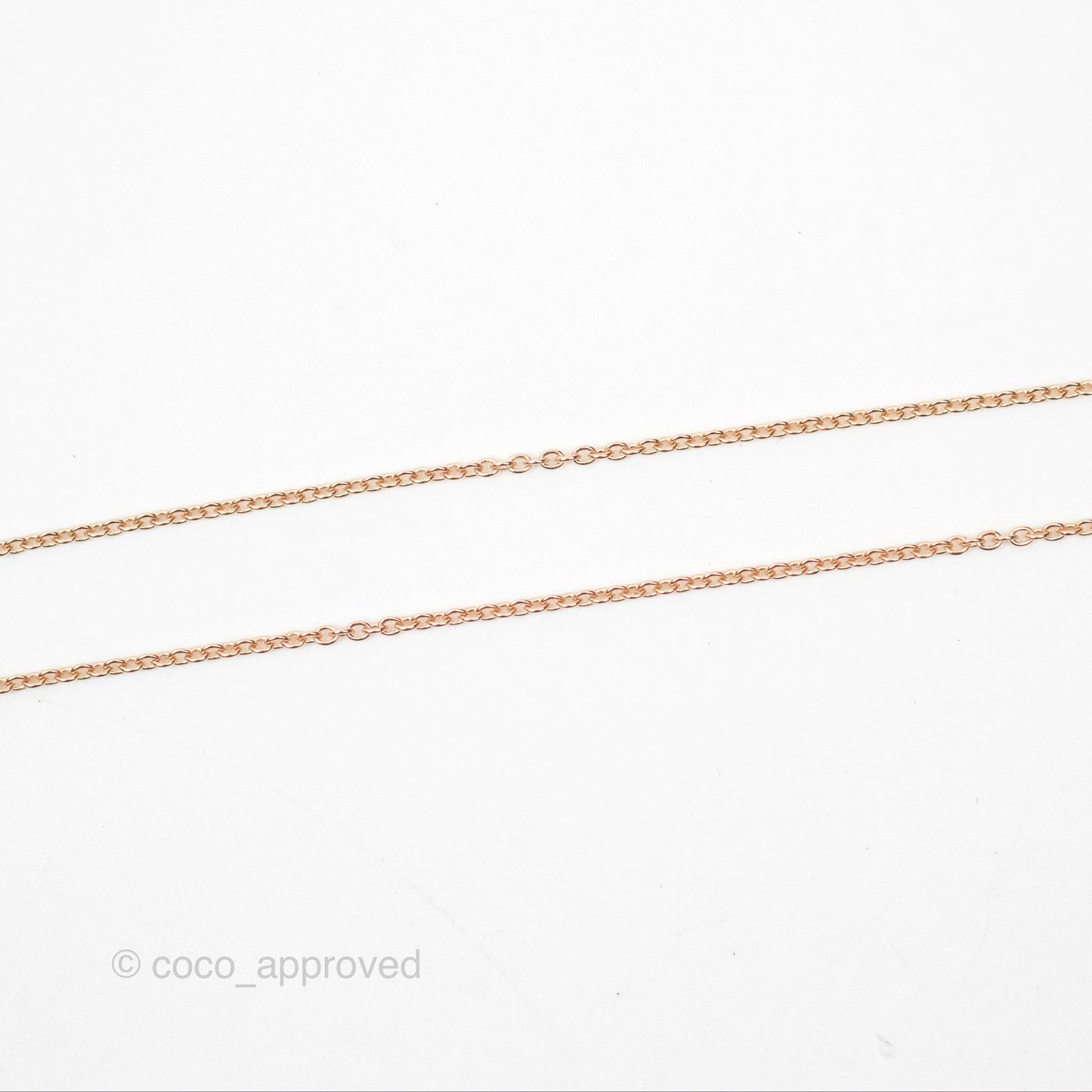 Hermès Finesse Necklace Rose Gold