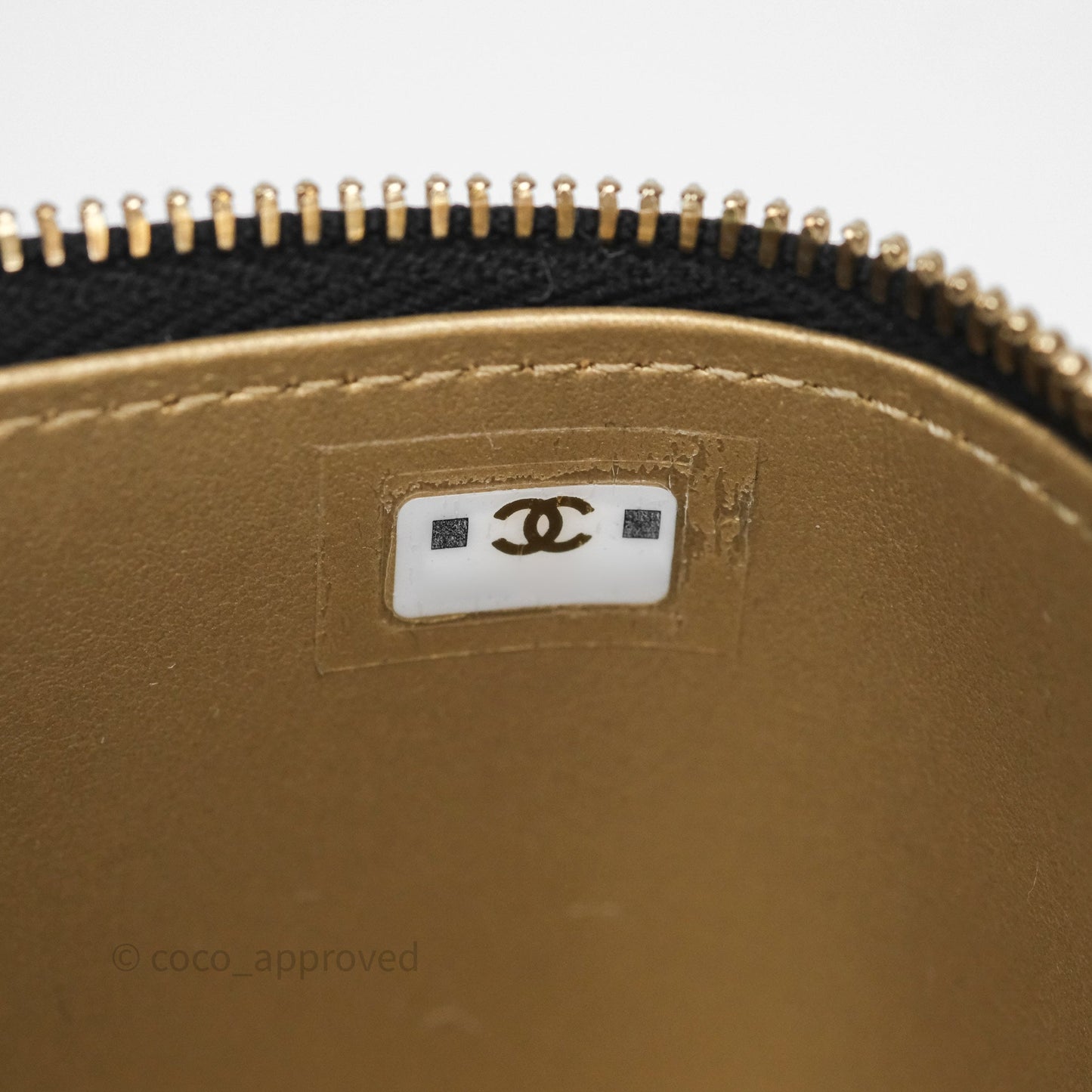 Chanel Mini Ball Crush Vanity With Chain Black Lambskin Gold Hardware