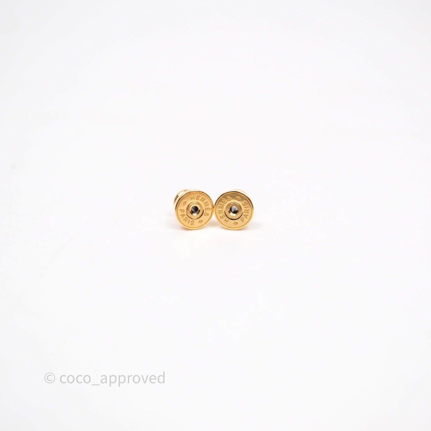Hermes Olympe Earrings Rose