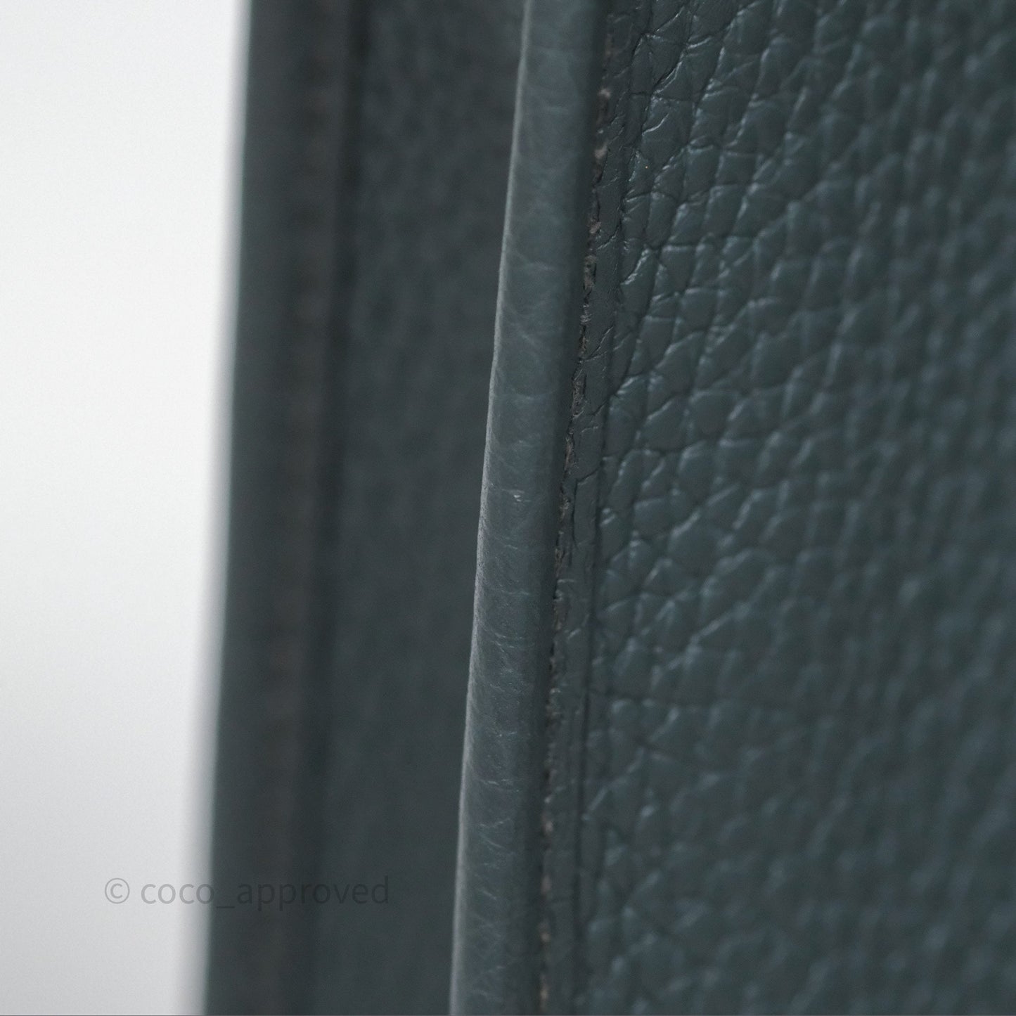 Hermès Mini Evelyne 16 Bleu Orage Y7 / Bleu Brume T0 Clemence Gold Hardware
