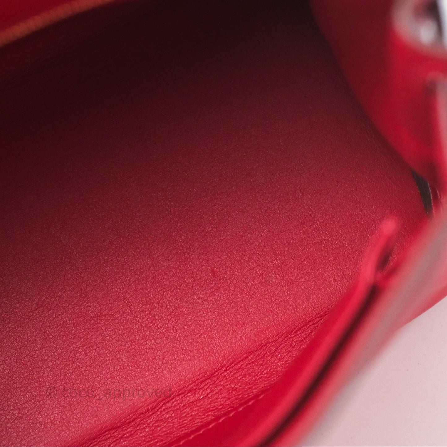 Hermès Kelly II 25 Retourne Swift Rouge Piment 5X Gold Hardware