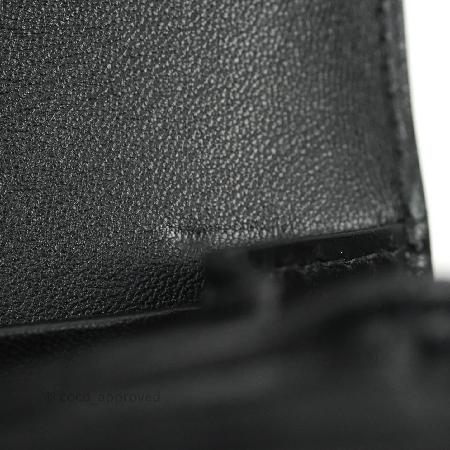 Celine Shiny Calfskin Medium Triomphe Black