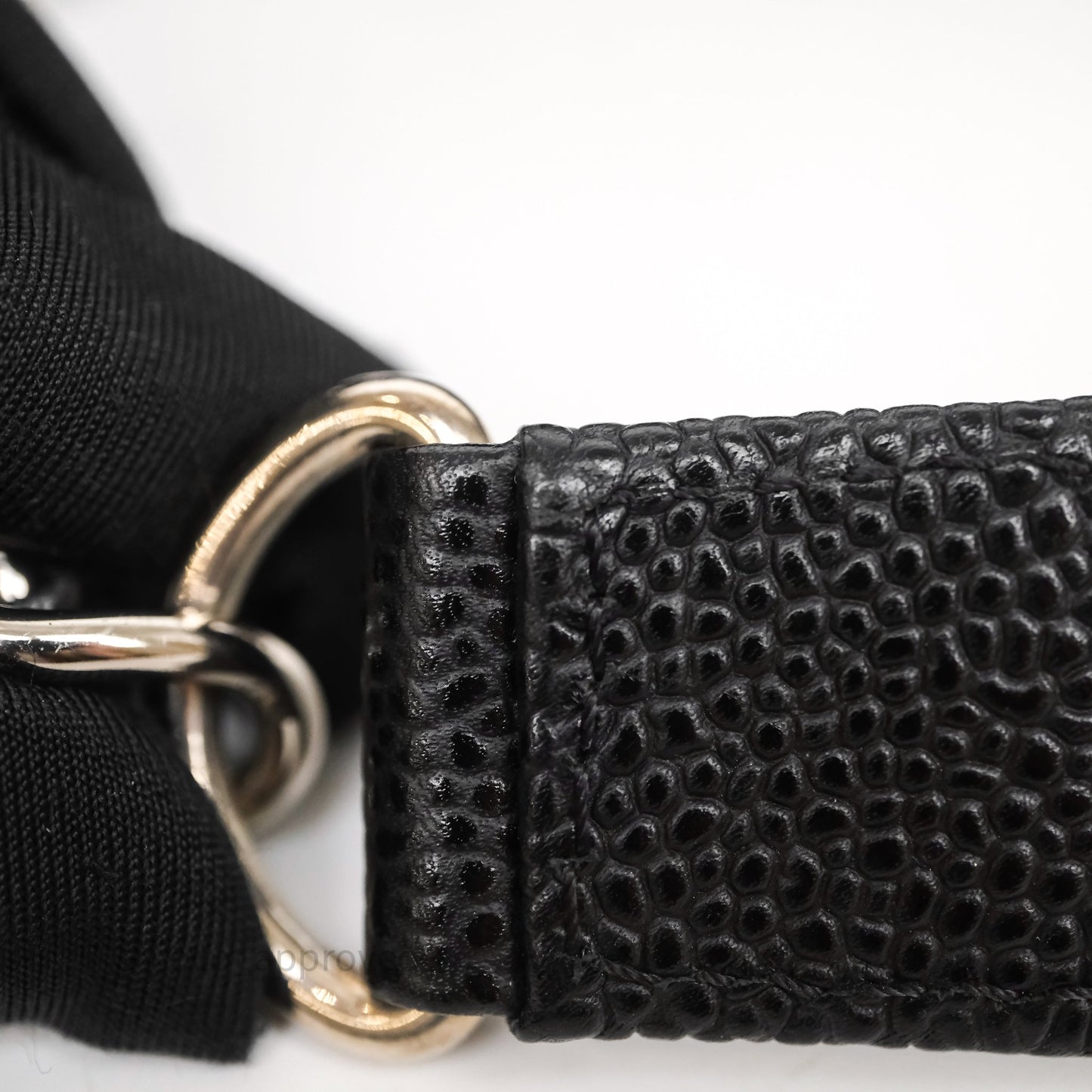 Chanel GST Black Caviar Silver Hardware