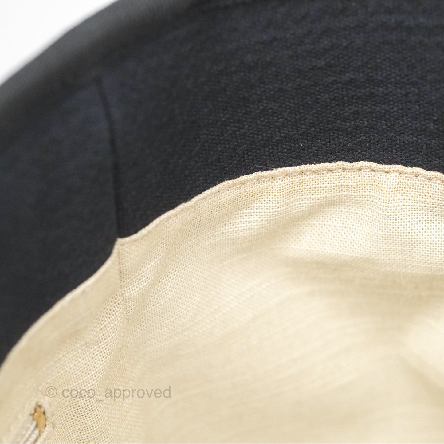 Chanel Medium Canvas Deauville Tote Navy Gold Hardware
