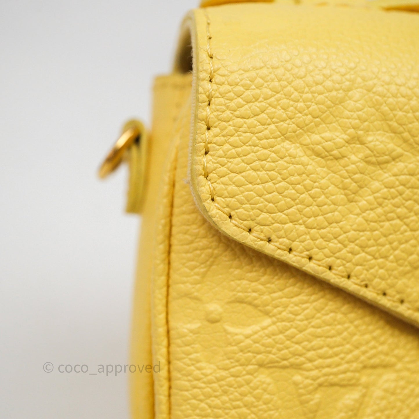 Louis Vuitton Monogram Micro Metis Bag Empreinte Yellow