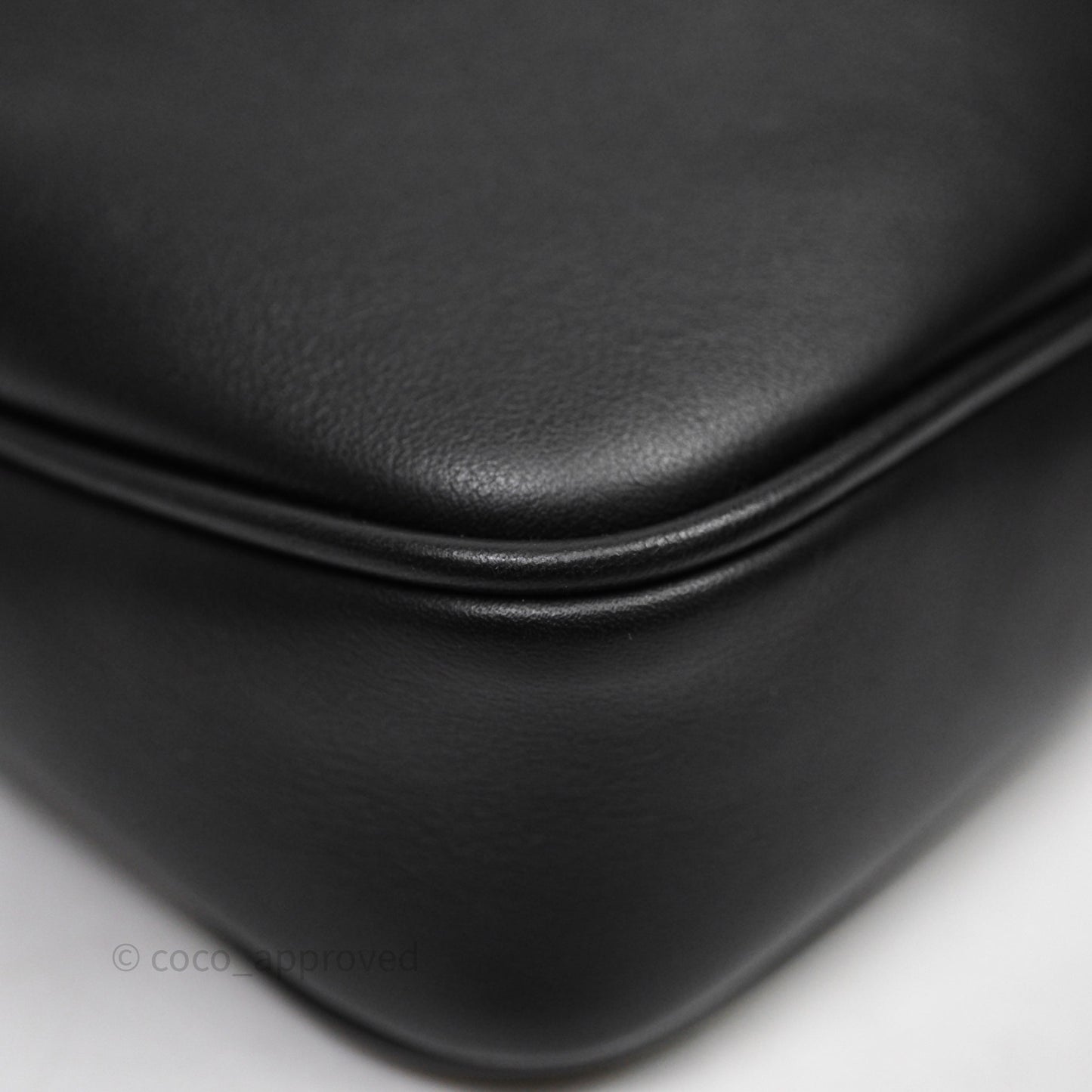 Balenciaga Rodeo Sling Pochette Leather Shoulder Bag Black Calfskin