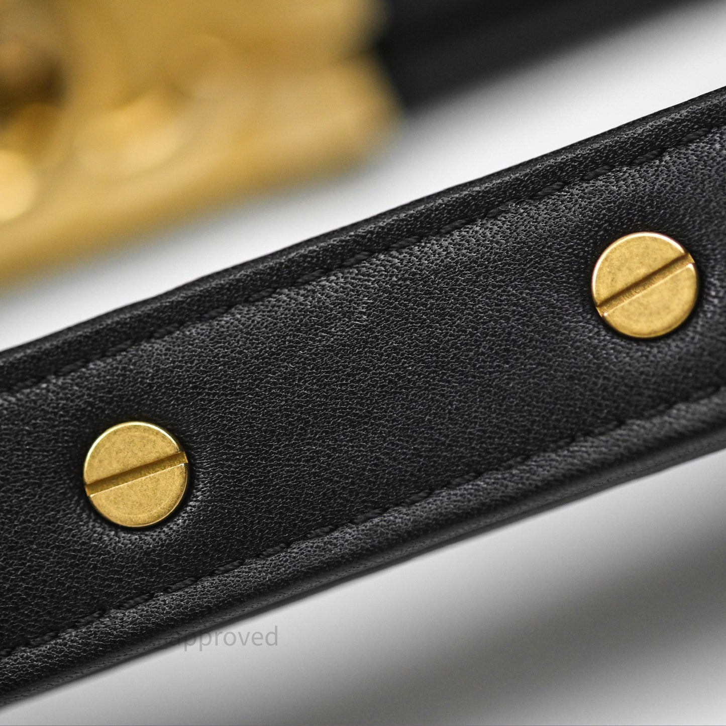 Chanel Small Boy Black Lambskin Aged Gold Hardware