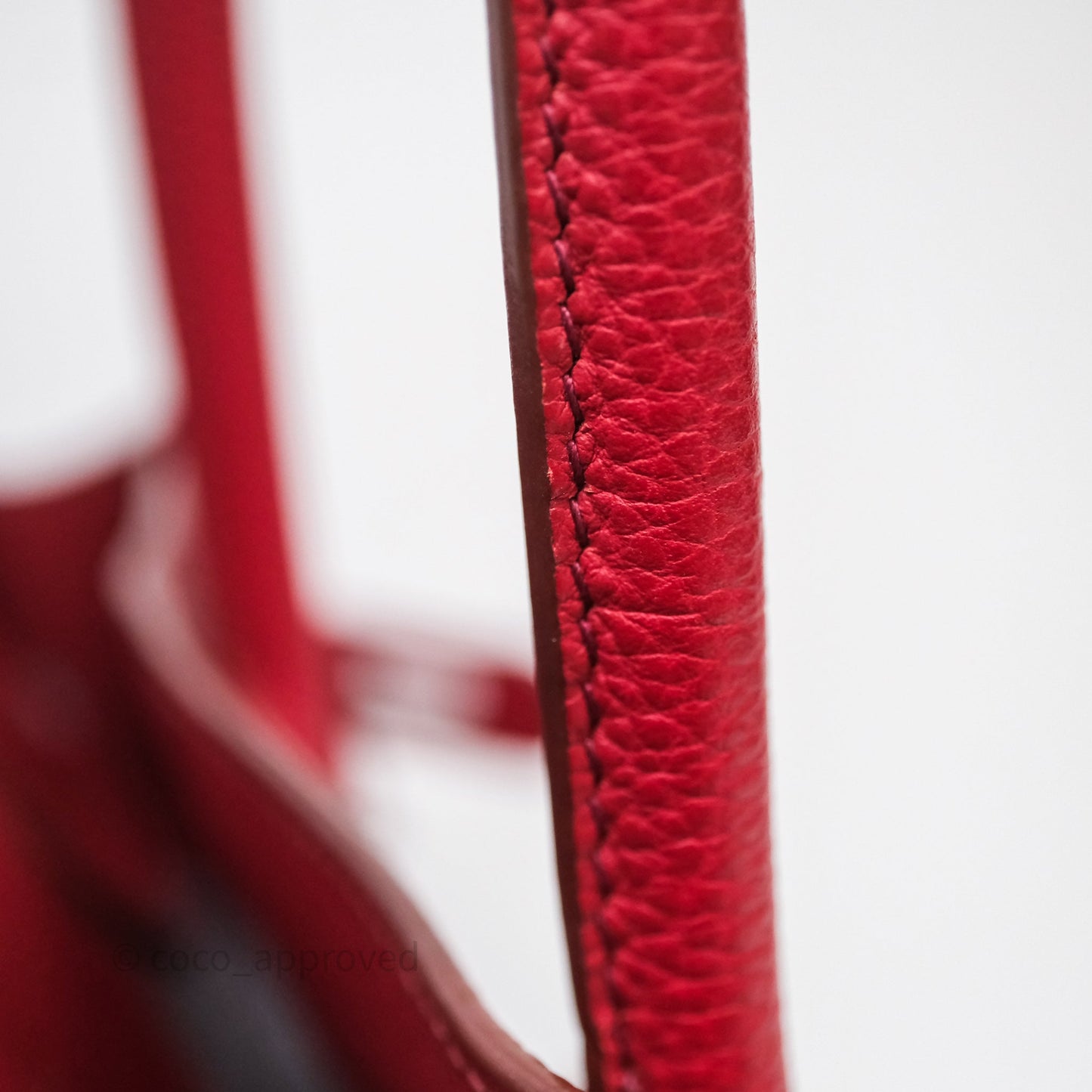 Hermès Birkin 30 Rouge Togo Palladium Hardware