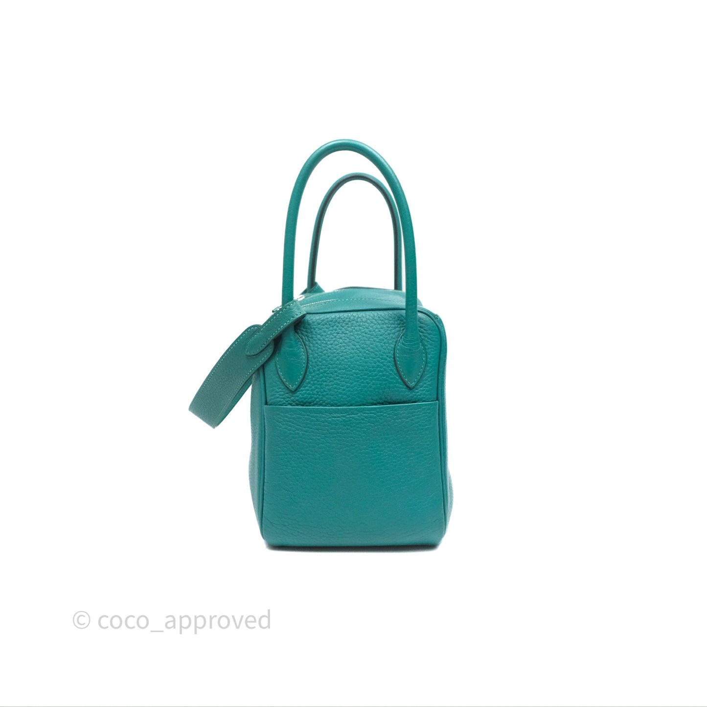 Hermès Lindy 26 Vert Verone U1 Clemence Palladium Hardware