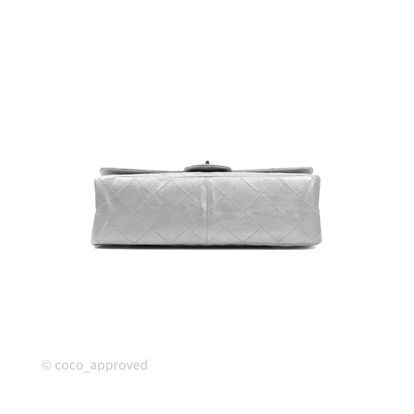 Chanel Reissue 227 Quilted Aged Calfskin Silver Ruthenium Hardware