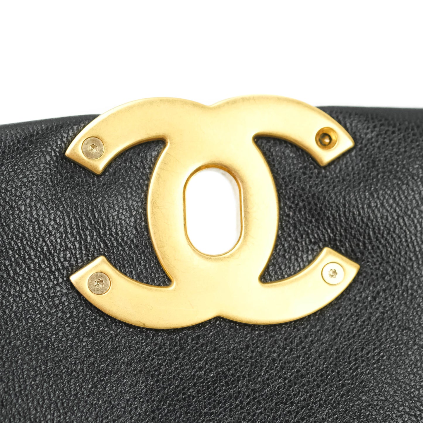 Chanel 19 Small Black Goatskin Mixed Hardware