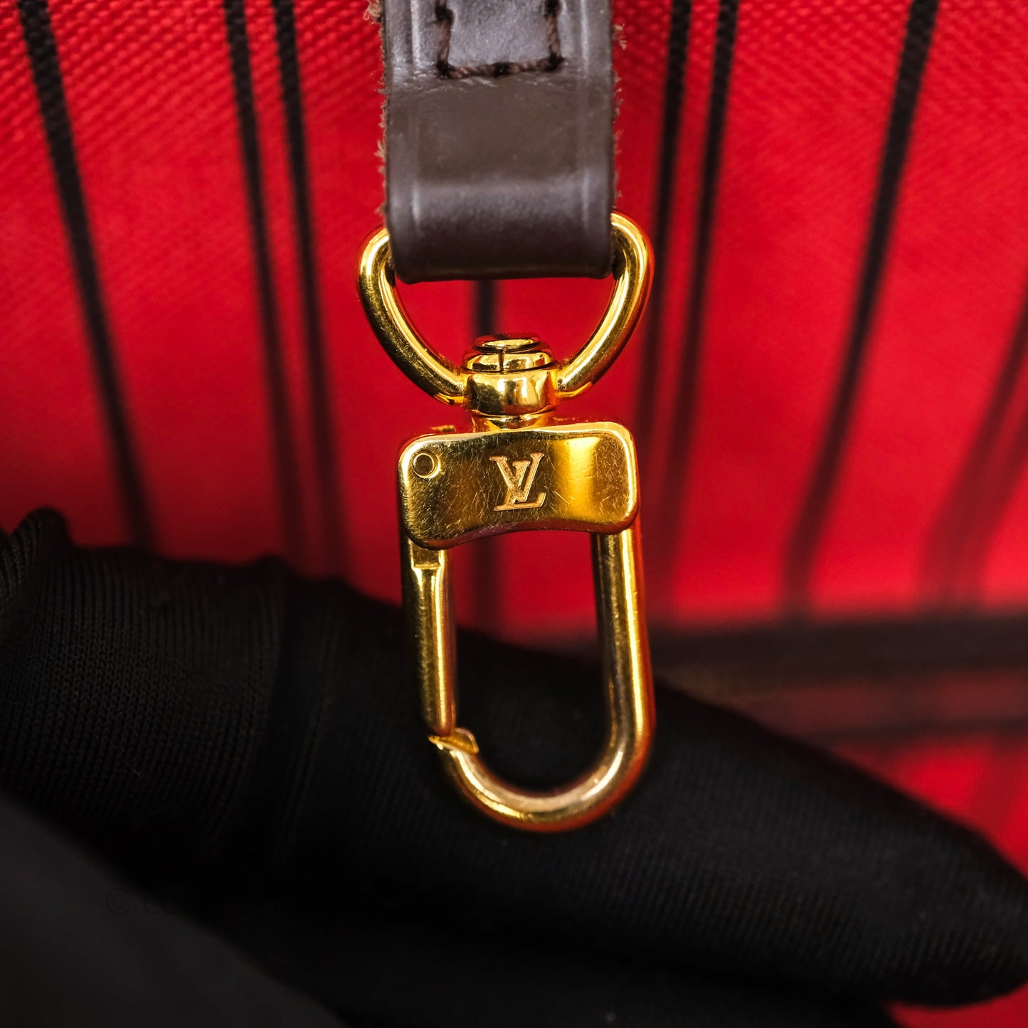 Louis Vuitton Neverfull MM Tote Bag Damier Ebene Canvas
