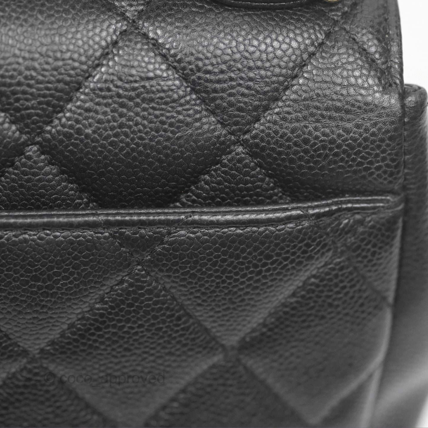 Chanel Quilted Small Business Affinity Flap Black Caviar Gold Hardware