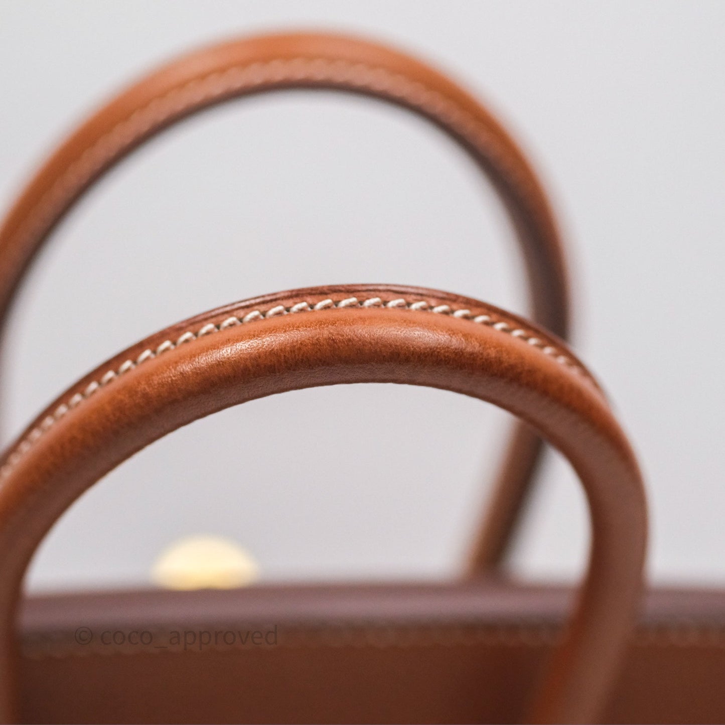 Hermès Birkin 25 Retourne Fauve 34 Barenia Gold Hardware