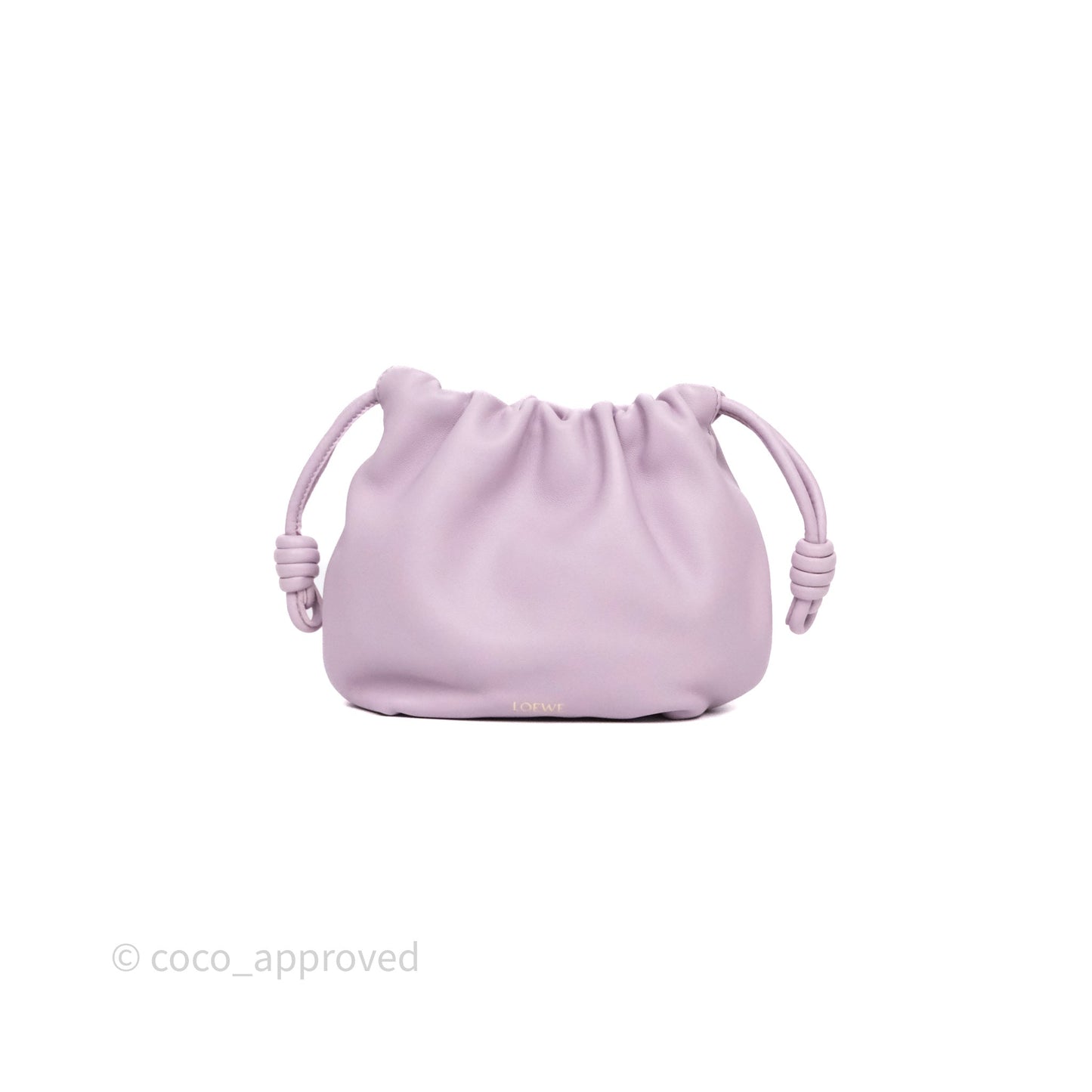 Loewe Mini Flamenco Purse Purple 2024 Lunar New Year Edition