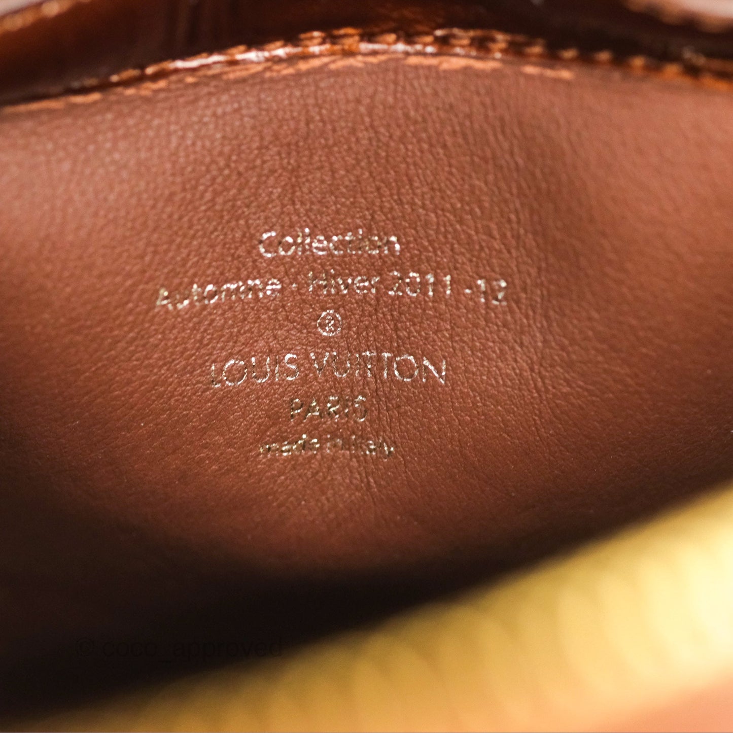 Louis Vuitton Lockit Shearling Pulsion Brown
