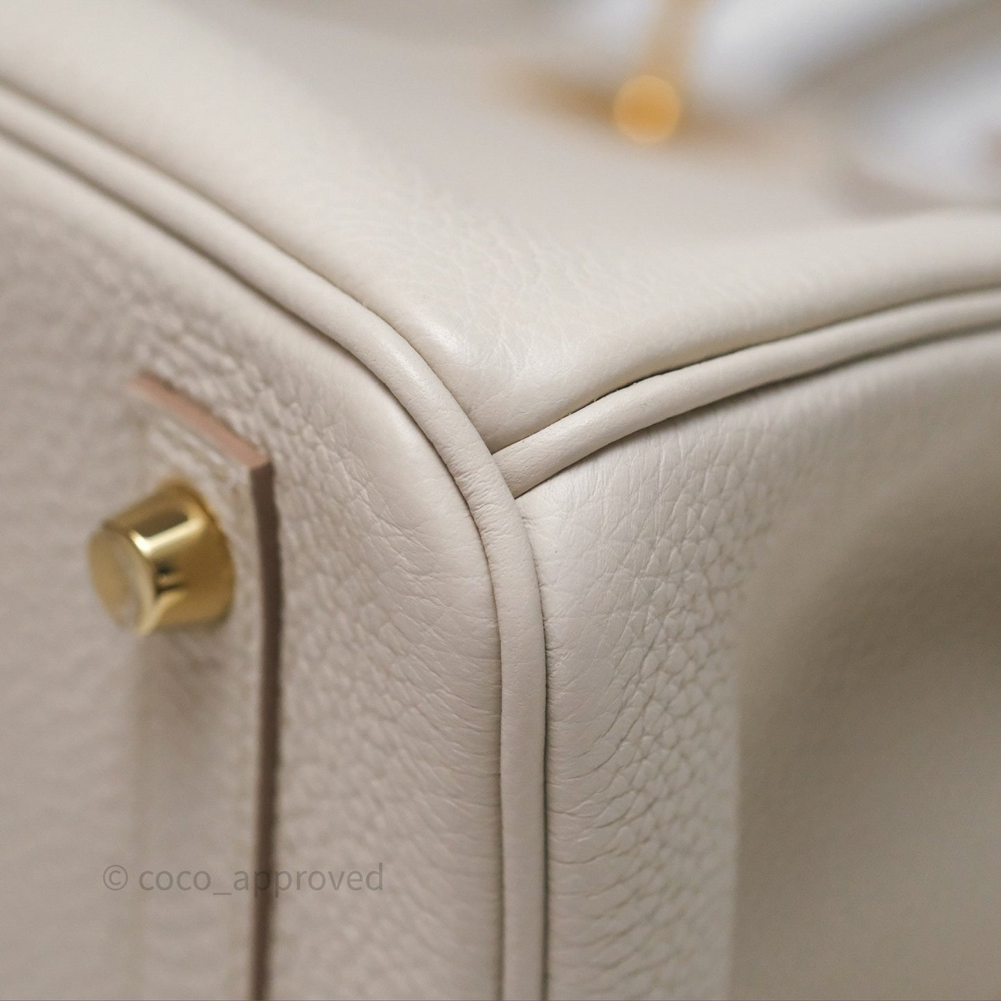 Hermès Birkin 30 Retourne Beton 8L Togo Gold Hardware