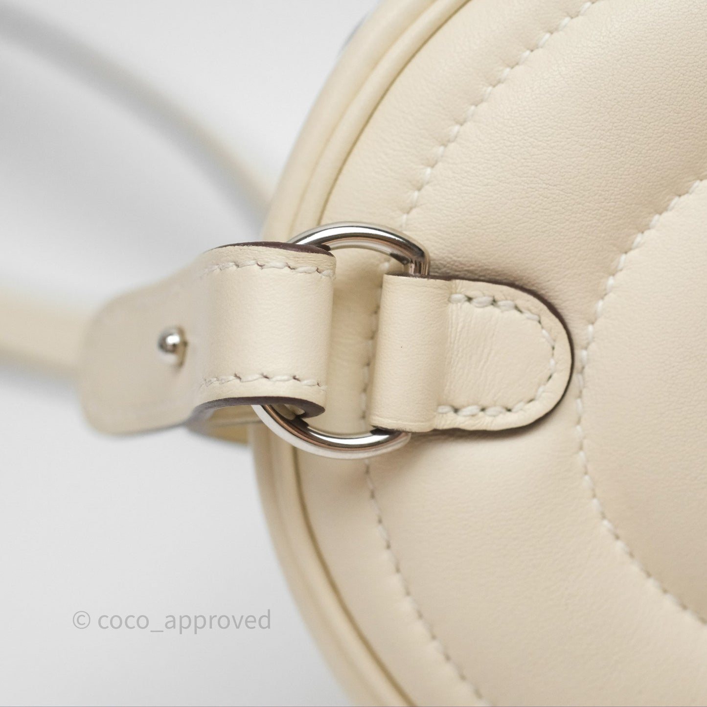 Hermes In-The-Loop Belt Bag Nata I2 Swift Palladium Hardware