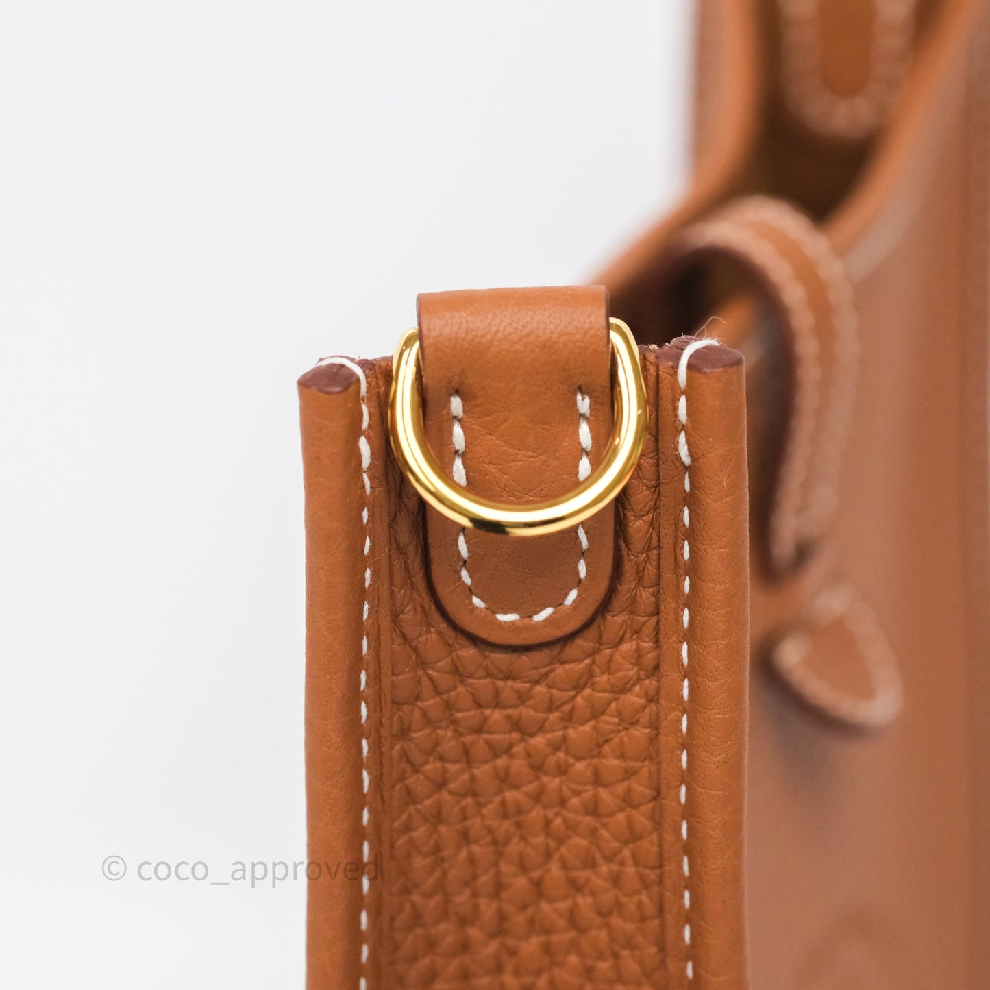 Hermès Mini Evelyne 16 Amazone Gold 37 Clemence Gold Hardware