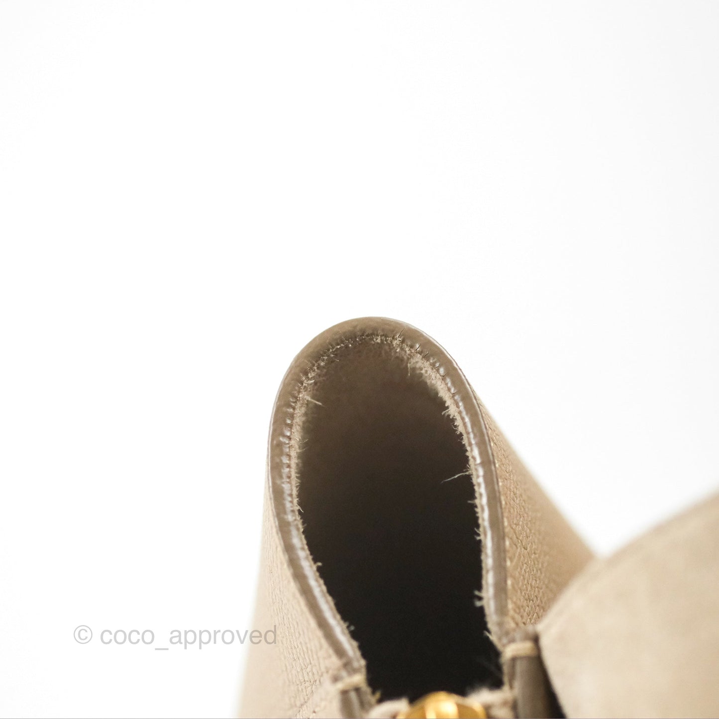 Celine Nano Belt Bag Light Taupe Grained Calfskin Gold Hardware