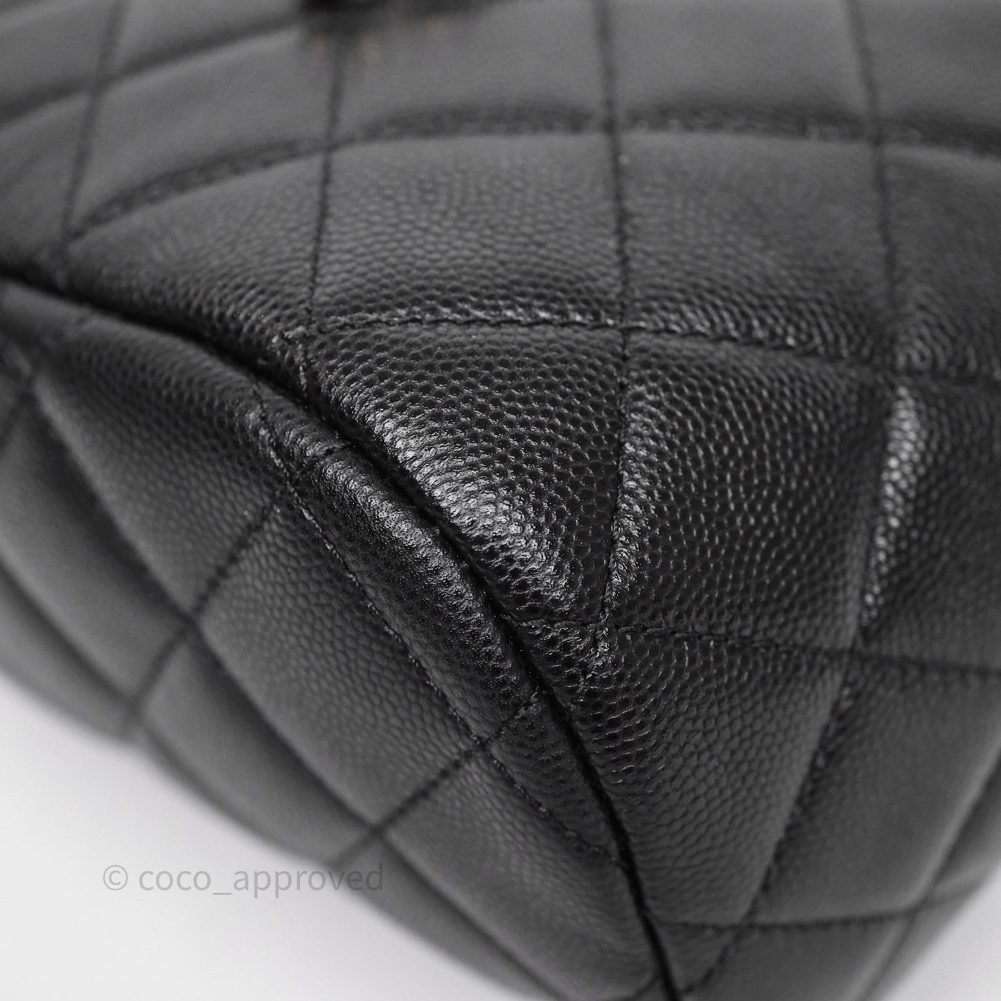 Chanel Urban Spirit Mini Black Caviar Backpack Gold Hardware