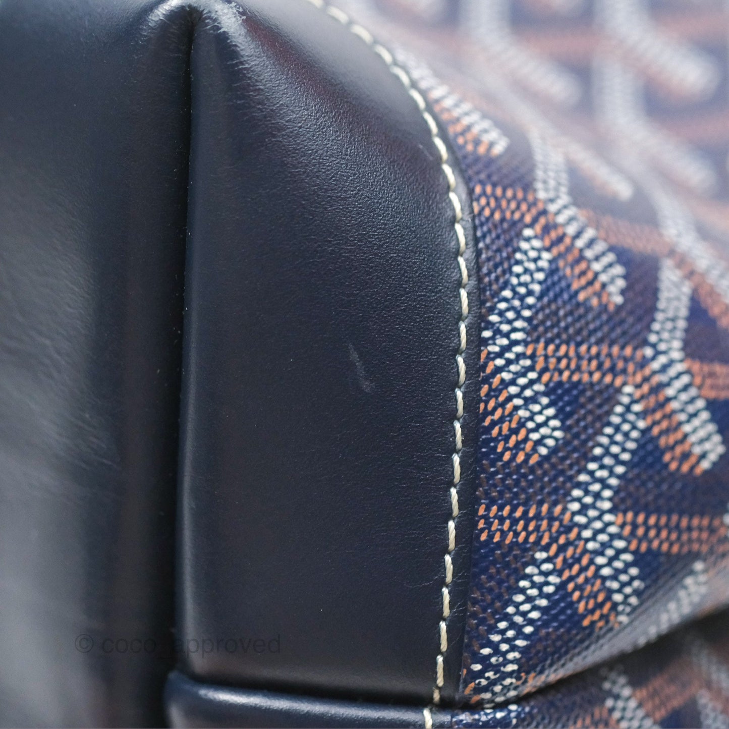 Goyard Goyardine Bellechasse PM Navy