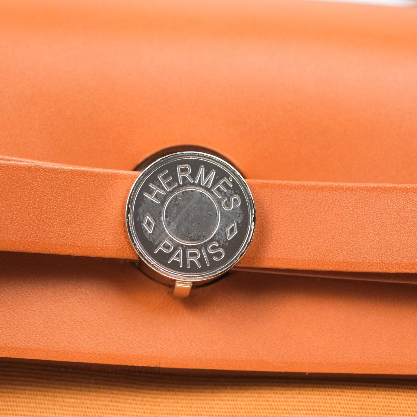 Hermès Herbag Zip 31 Dune Magnolia Fauve Canvas Palladium Hardware