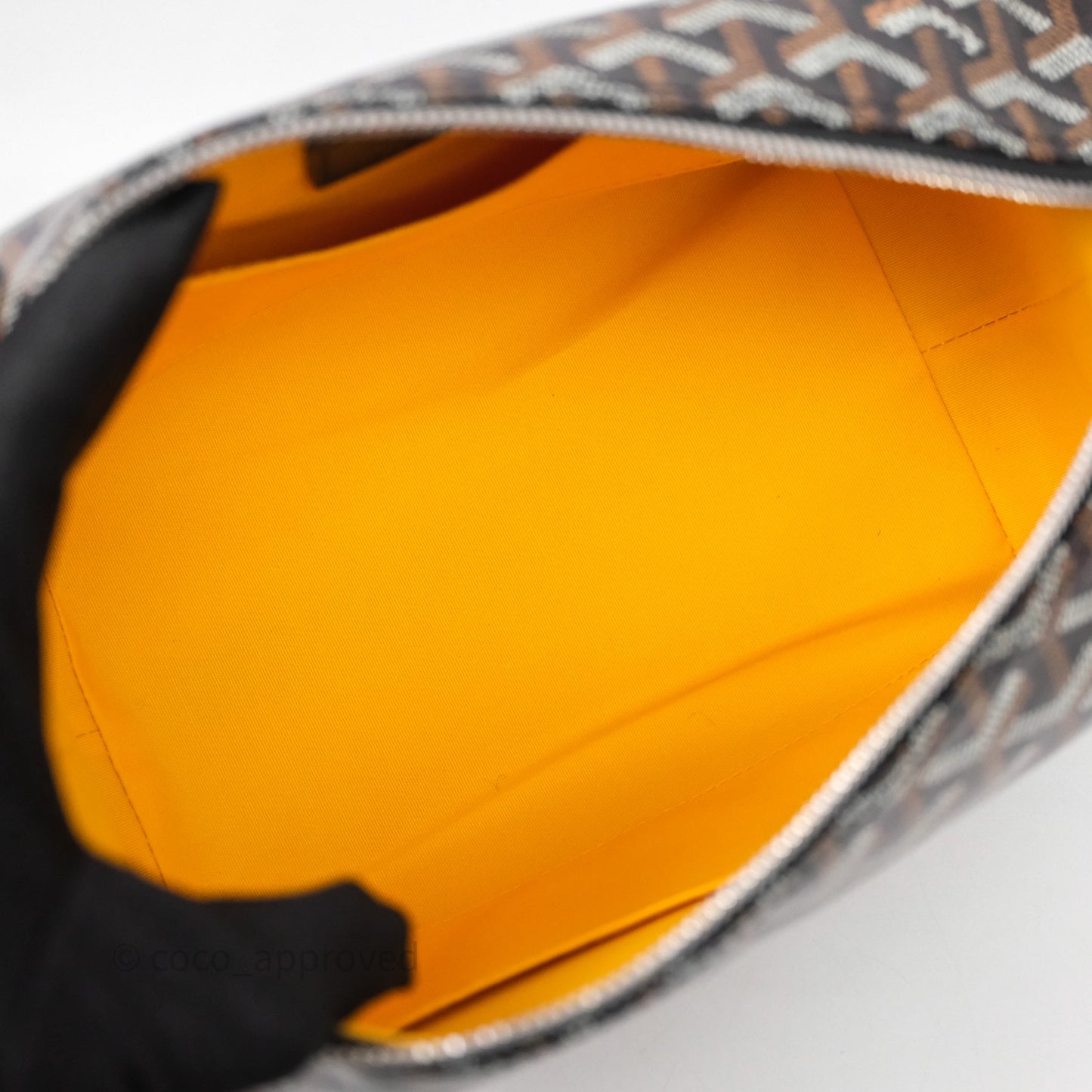 Goyard Bowling 25 Toiletry Black