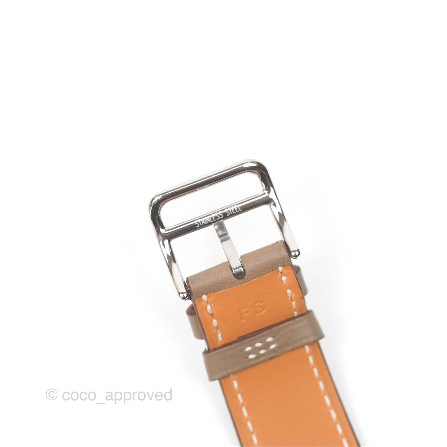 Hermès Montre Arceau Watch 40mm Etoupe Palladium Hardware