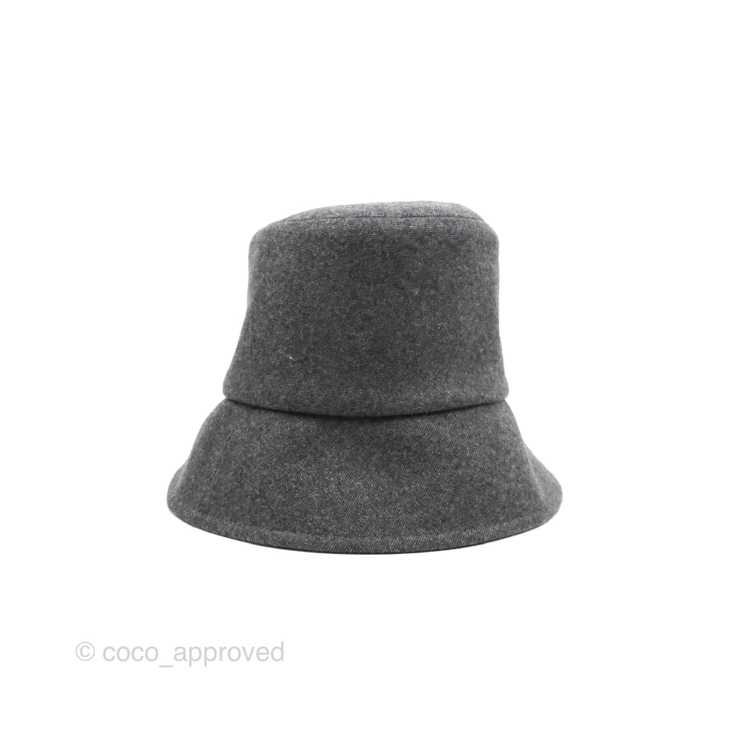 Chanel Grey Bucket Hat